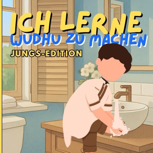 Ich lerne Wudhu zu machen: Schritt für Schritt kindgerechte, bildhafte und einfache Anleitung zur Gebetswaschung für Kinder im Alter von 2-5 Jahren, ... Gebetsbeginn, Geburtstags und Eid (Bayram)
