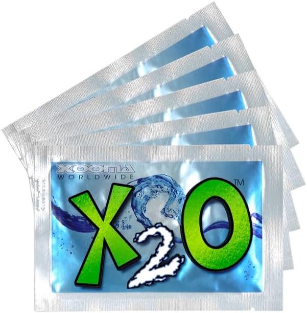 X2O Flavorless Drop-In Mineral Bags for Alkaline & Hydrogen Water – 30 Count | Alkalize Filtered Water | Add 70+ Ionic Trace Minerals for Cellular Hydration, Balanced pH, and Electrolytes