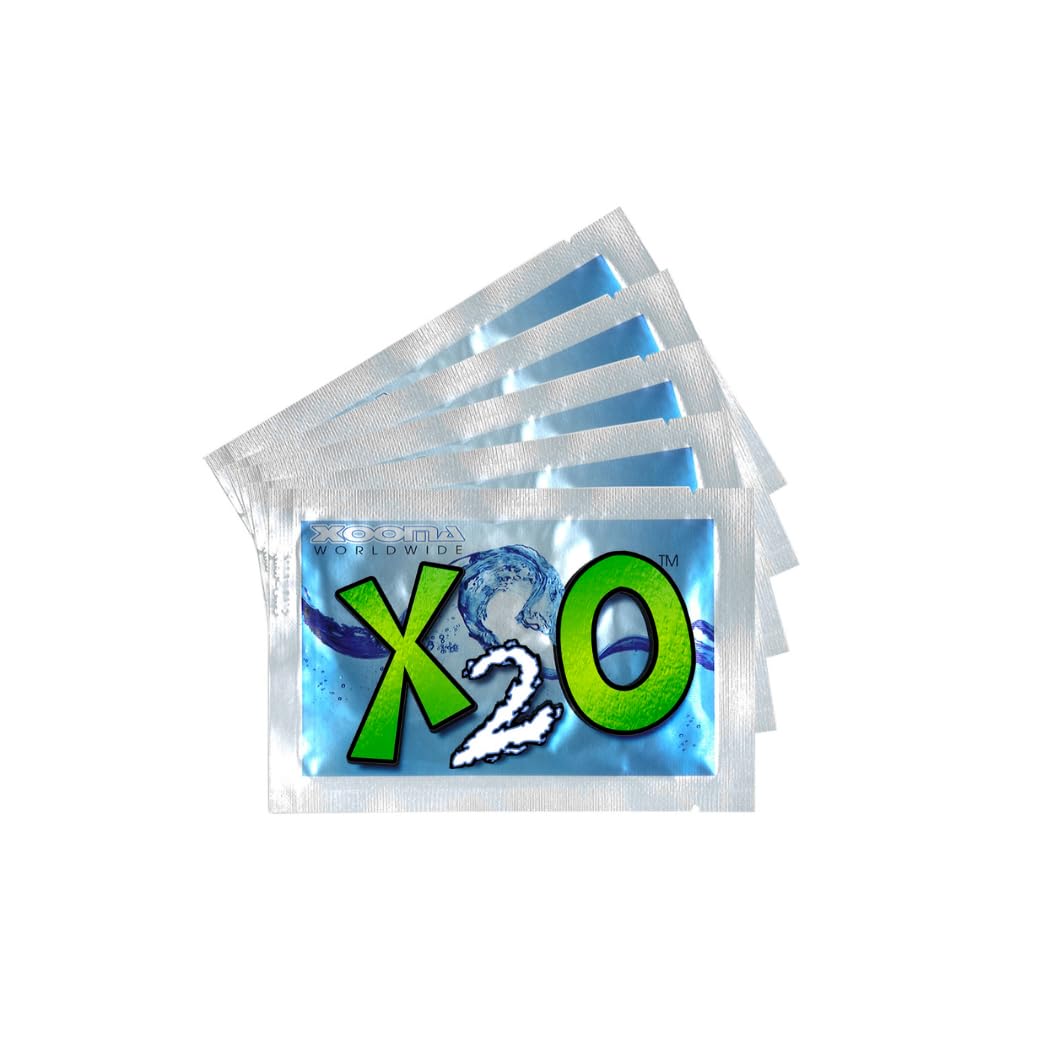 X2O Flavorless Drop-In Mineral Bags for Alkaline & Hydrogen Water – 30 Count | Alkalize Filtered Water | Add 70+ Ionic Trace Minerals for Cellular Hydration, Balanced pH, and Electrolytes