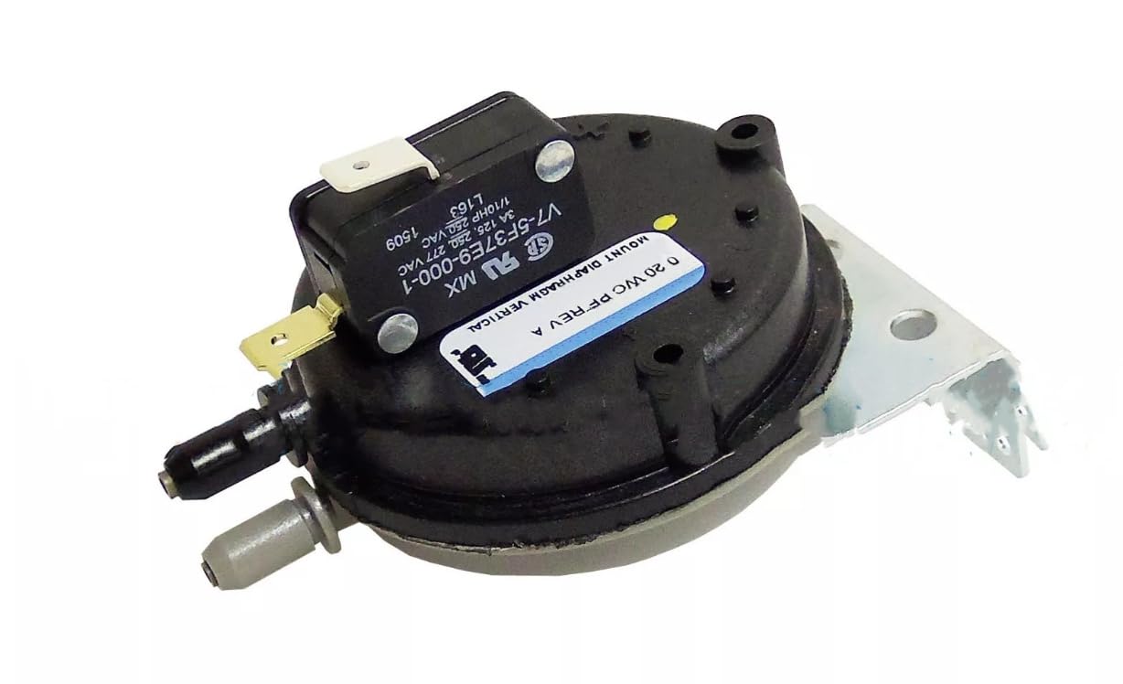 LLPParts Furnace Air Pressure Switch Fits 632332 6323320 0.20",Replacement for Nordyne OEM