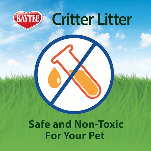 Image of Kaytee Premium Potty Training Critter Litter for Pet Ferrets, Rabbits & Other Small Animals, 4 lb (Pack of 12)