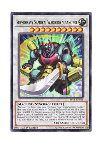 Amazon.co.jp: 遊戯王 英語版 SP15-EN034 Superheavy Samurai Warlord