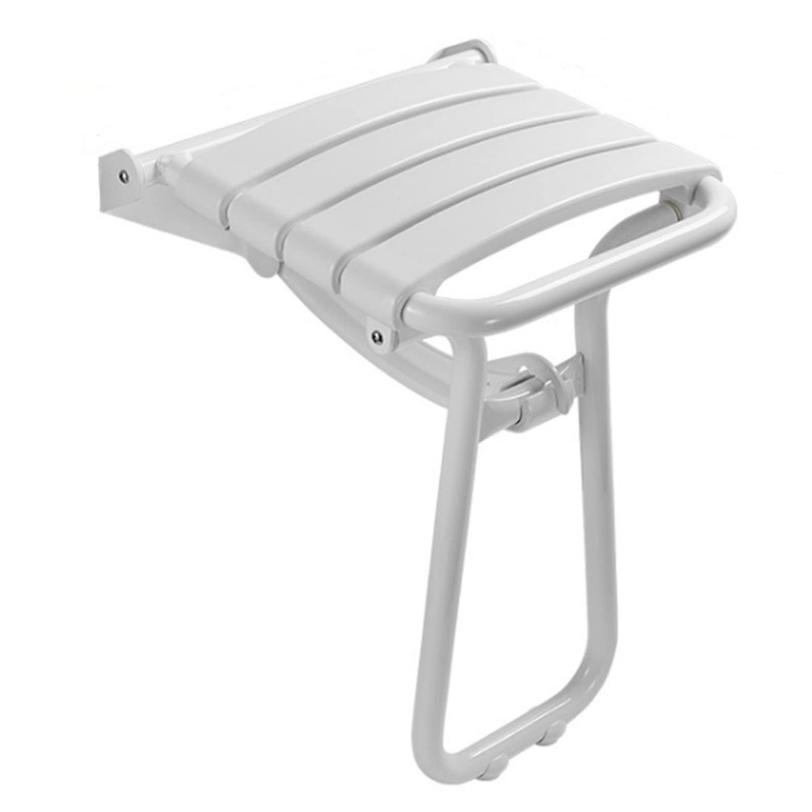 shower stool Folding Shower Seat Wall Mounted Stainless Steel Shower Bench for Inside Shower Bathtub for Elderly/Disabled folding