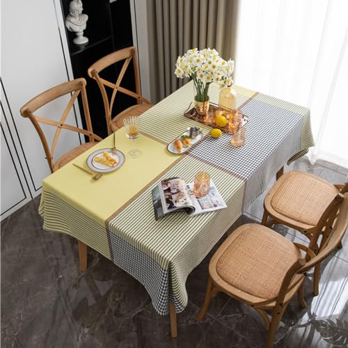 Nappe anti-taches lavable en polyester pour cuisine