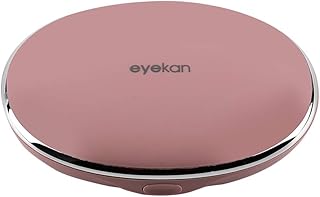 MUDOR Exquisite Contact Lens Case – Mini Contact Lens Travel Kit Box Holder Container Includes Remover Tool with Tweezers and No Leak Contact Case Organizer for Soft & Hard Lens (Pink)