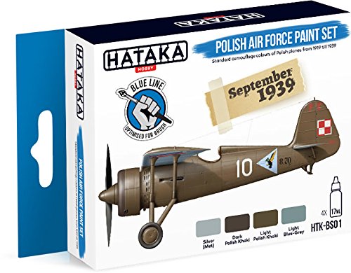 Hataka BLUE LINE – Polish Air Force paint set # BS01