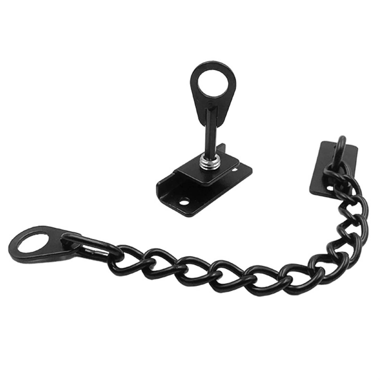 SFJSFIMQ Chain Lock Home Security Rugged Stainless Steel Heavy Duty Door Chain Lock Anti-Theft