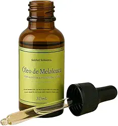 Óleo Corporal Antifúngico e Micoses com Óleo Essencial de Melaleuca 30 mL