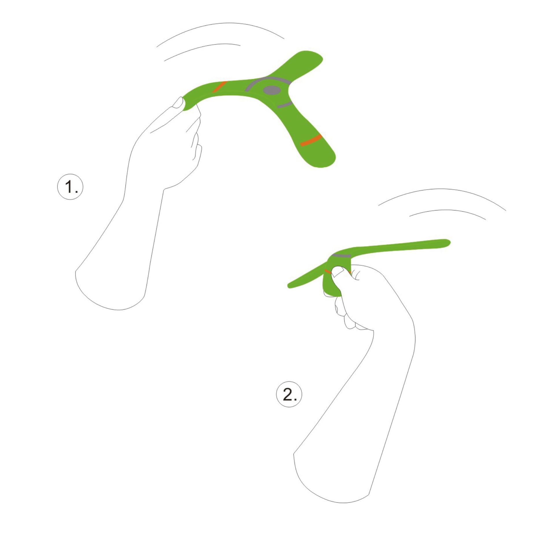 HABA- Boomerang Bambini, Colore Verde Chiaro, Standard, 2011894001