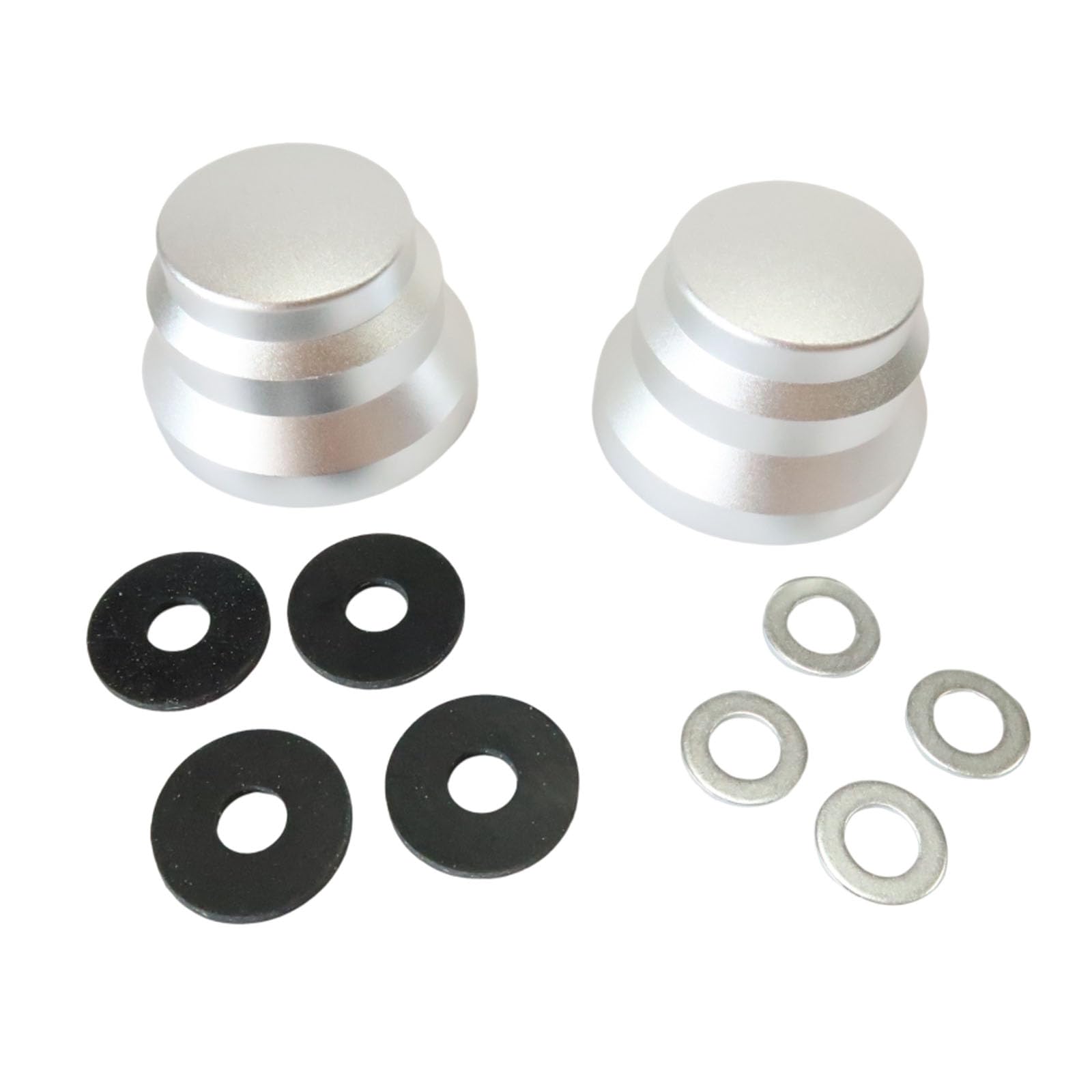 Strut Tower Caps Fit for Dodge Challenger Charger Chrysler Replace#77072464 (Silver)