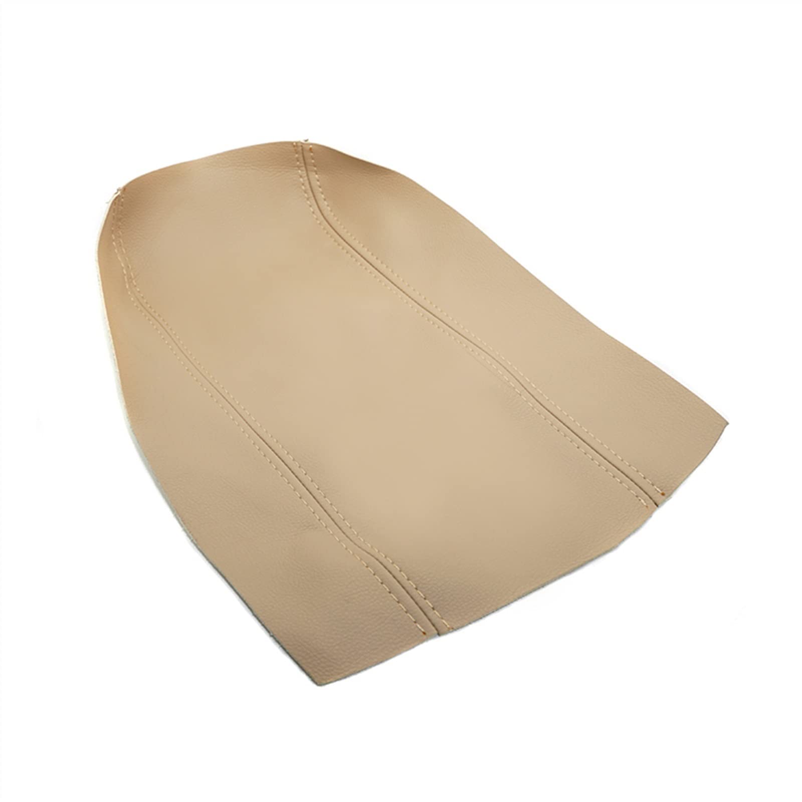 Zapora Beige Car Accessories Center Console Lid Armrest Box Leather Mats Cover Sticker Trim For Toyota For Prius 2010-2015 Suvs(Beige)