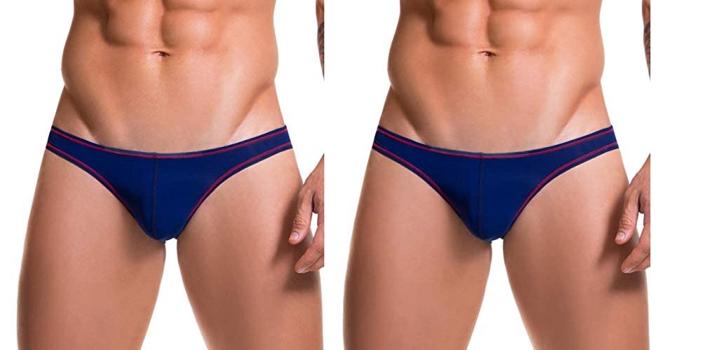 bruchi club Mens and Boys Thong Strechable Cotton Underwear Unique Flexible Combo Pack of 2-picture-13