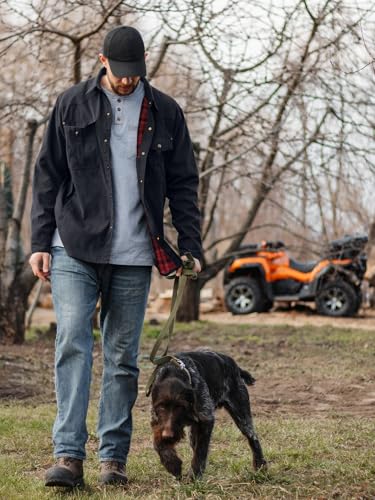 Mr.Stream Men's Lightweight Long Sleeved Snap Plaid Western Cowboy Flannel Lined Shirts Jackets3