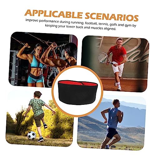 Faja lumbar elástica para ejercicio y soporte de espalda miniatura 2