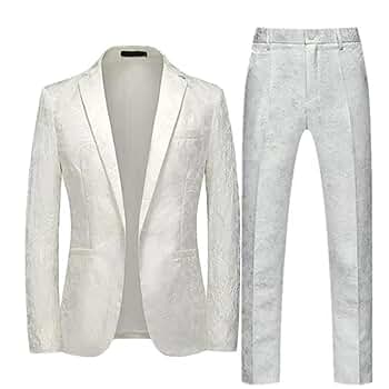 スーツ Llife DOESKIN TAILORED JACKET PANTS Men's Single-Breasted Suit Two-Piece (Jacket + Pants) Slim
