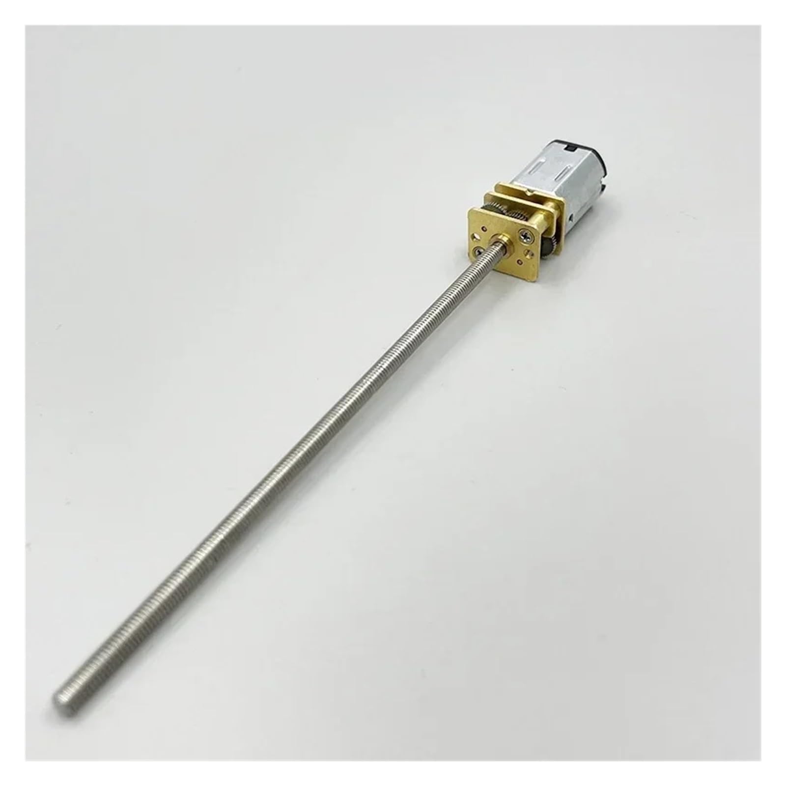 Motoréducteur N20 DC 8V 40RPM en métal avec arbre long fileté M3 90mm pour modélisme de précision