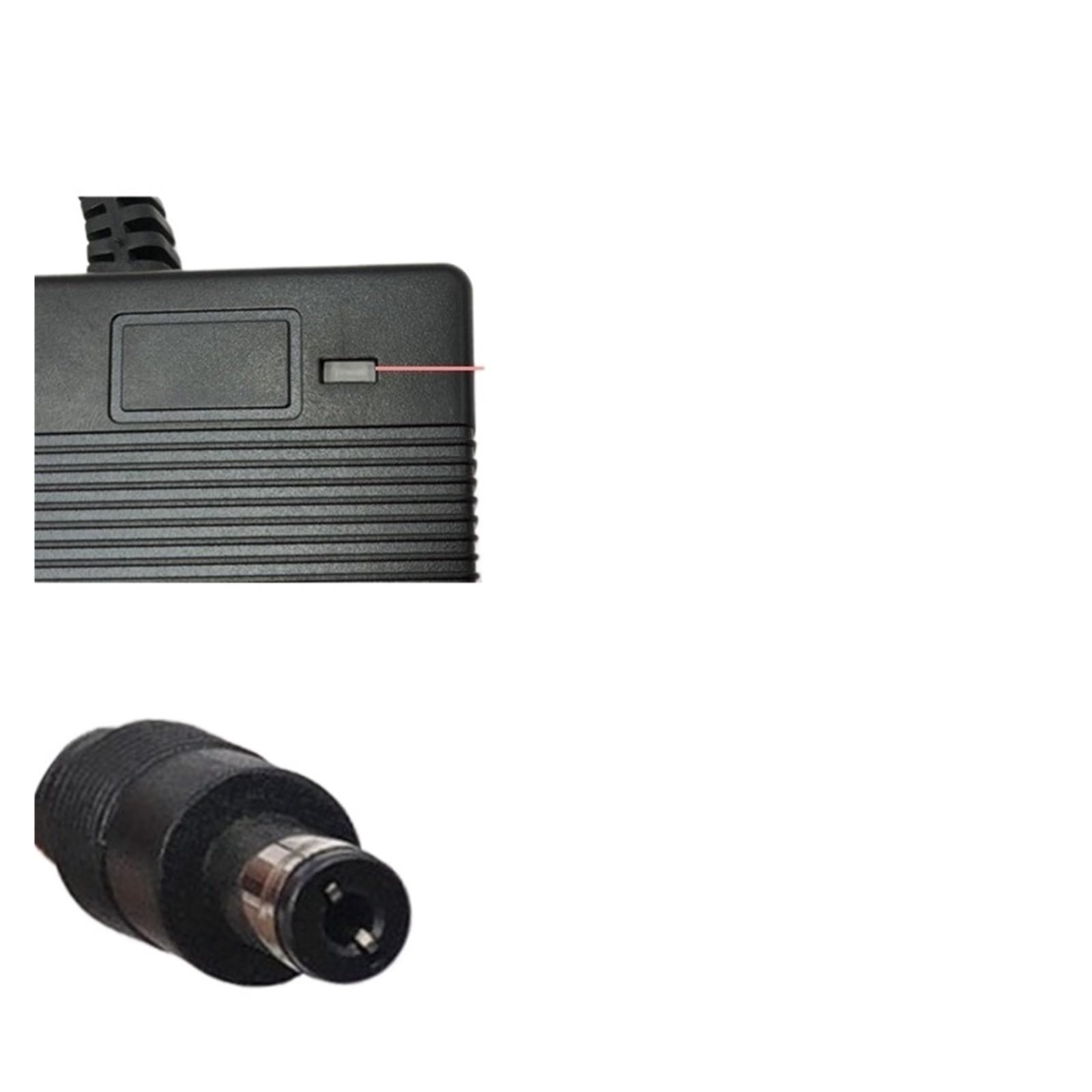 Cargador de batería de 54.6 V 3 A, compatible con 13S 48 V, cargador de batería de litio de iones de litio (base añadir adaptador de la UE)