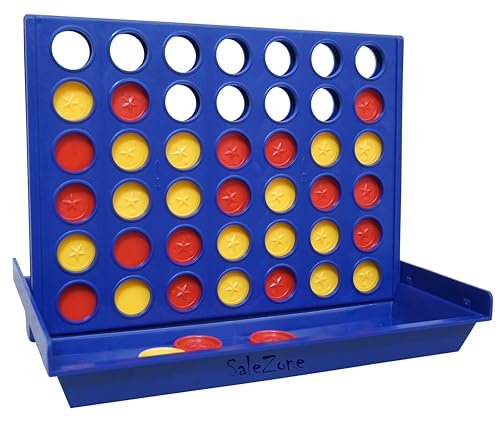 Image of Strike 4 Game, Classic Dis Dropping Game, Board Game for Families, Educational Toy, Family Fun Activity Toy, Strike 4 for Kids,Adults,Boys,Girls,Childrens (2 Players).