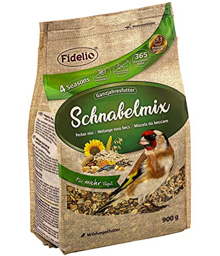 Fidelio Wildvogelfutter Schnabelmix schalenfrei 900 g