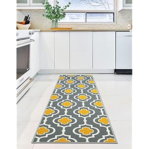 Capslpad Non-Slip Hallway Runner Rug Cover