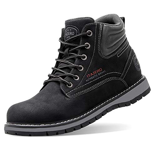 Bota masculina de caminhada Centipede Demônio para atividades ao ar livre, de couro, respirável, cam