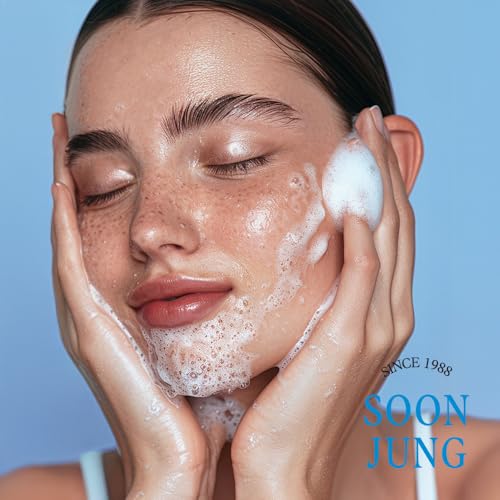 ETUDE SoonJung pH 6.5 Whip Cleanser | Mild Micro Foaming Face Wash for Sensitive Skin, Panthenol, Madecassoside for Soothing, Barrier Repair, Low pH, Vegan Certified, Non-comedogenic, 5.07 Fl Oz - Image 4