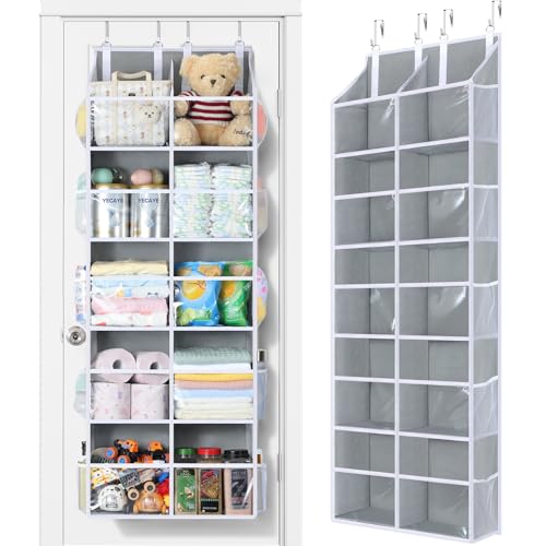 Yecaye Over The Door Organizer 5 Tier, 80lb Capacity Large