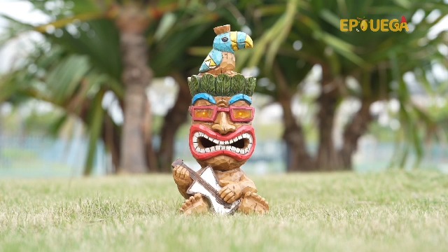ミュージシャン llica - Tiki Totem Pole Statue Amazon.com : Yiosax Solar Tiki Statue Outdoor Decor-Garden