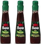 Bufalo Salsa Clasica Mexican Hot Sauce 5.4 oz (Pack of 3)