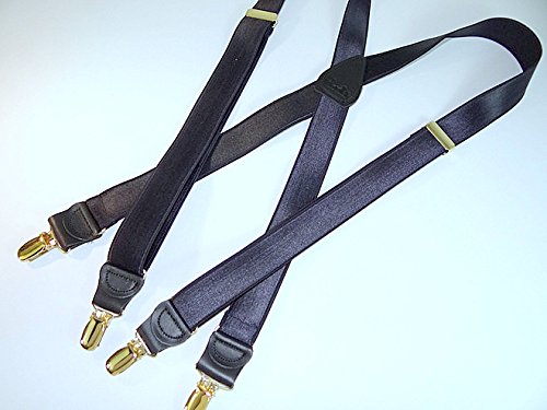Image of Hold-Up Formal Series Men's X & Y-Back Suspenders with No-Slip Clips