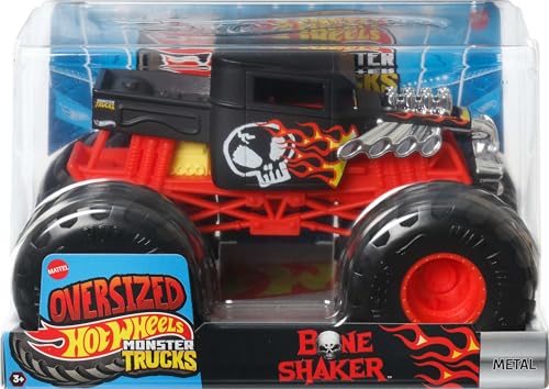 Hot Wheels Monster Trucks Oversized Bone Shaker in 1:24 Scale - image 5