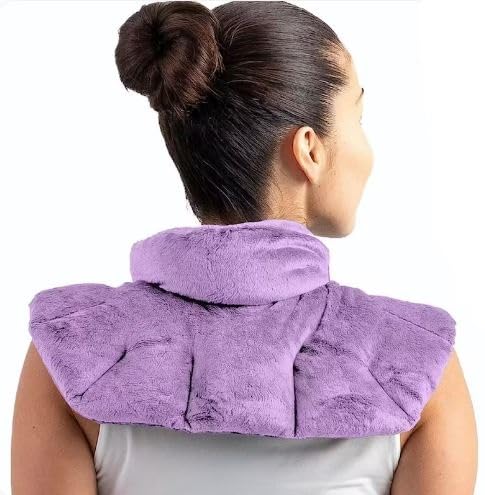 AZOD Microwave Heating Pad for Neck and Shoulders, Natrual Grain and ...