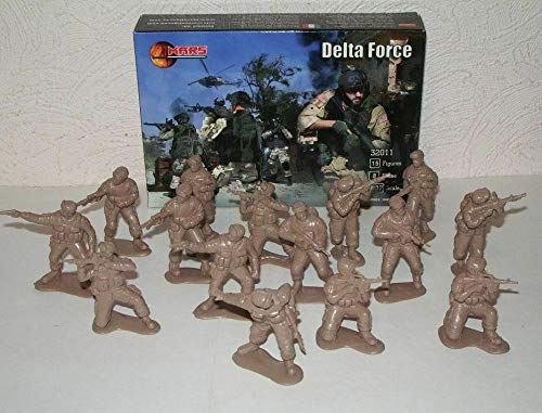 【中古】Mars Figures 32011-1/32 デルタフォース スケールプラスチックモデルキット Amazon.com: Mars Figures 32011-1/32 Delta Force, Scale Plastic
