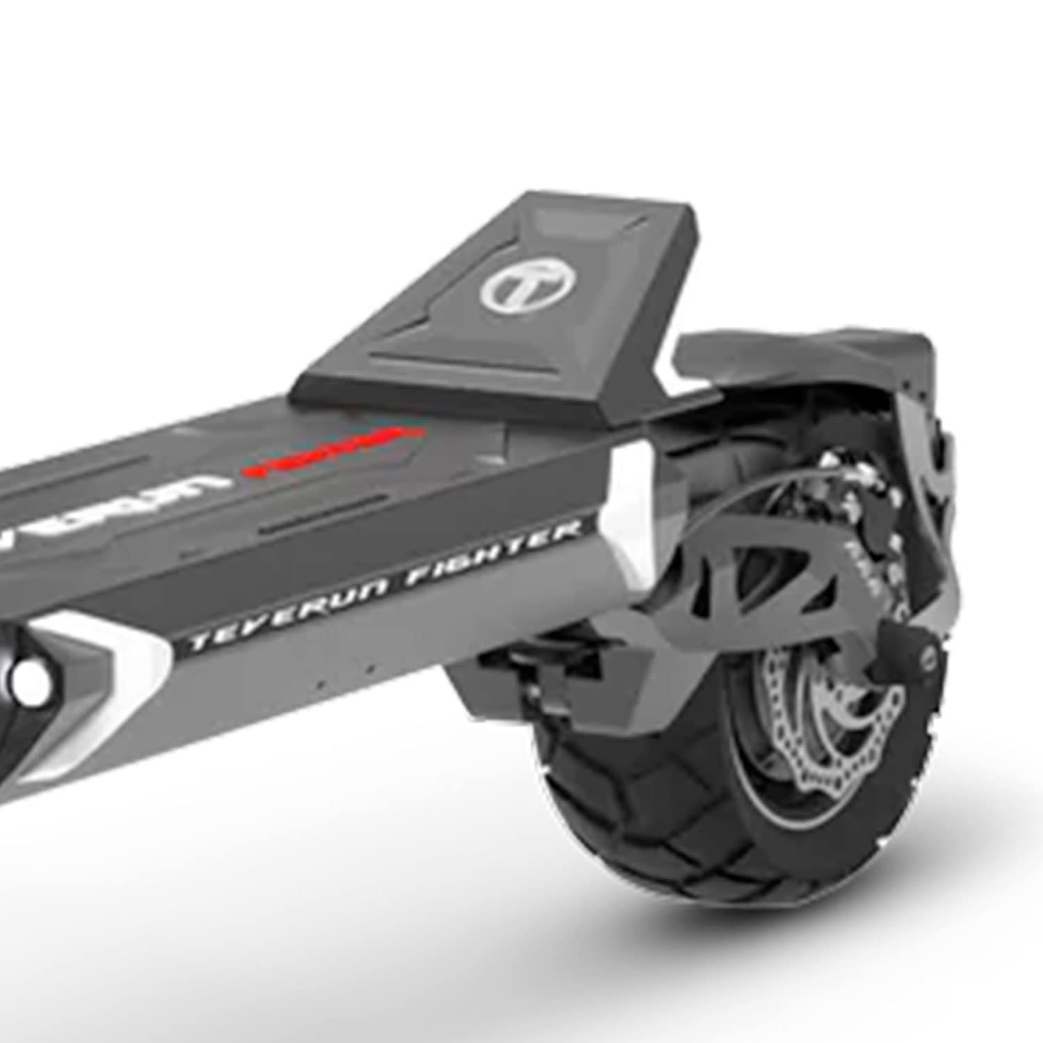 Teverun Trottinette Electrique Fighter 11, 2 Moteurs 2500W, Autonomie jusqu'à 80km, 25 KM/H, Écran LED 5x5, Une Trottinette Robuste et puissante, Noire