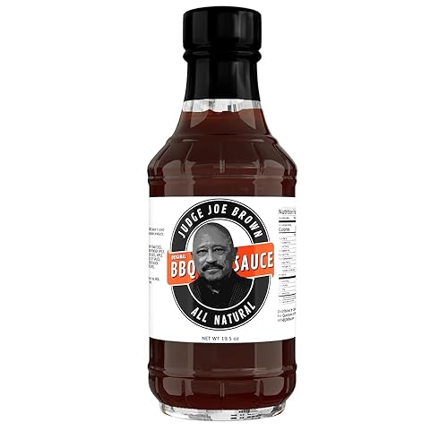 Miniatura 2 de Judge Joe Brown Paquete de salsa y condimento para barbacoa  Condimento y salsa totalmente natural  Salsa original y picante  Condimento multiusos