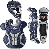 All-Star System 7 Baseball Adult Pro Catcher's Set (Navy)