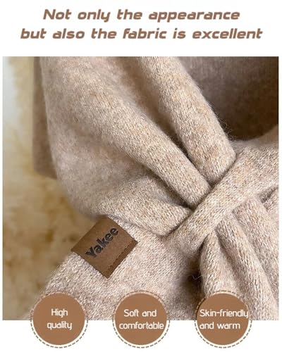 Pashmina Shawl Wraps for Women, Gettoreach Elegant Shawls and Wraps, Fleece Scarf Shawl Soft & Comfortable4