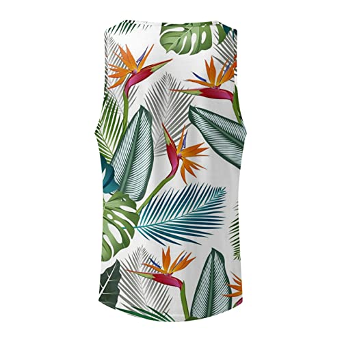 2023 Nieuwe Sommer Stijl Mannelijke Zomer Tank Top Ademend Grote Maat Casual Mouwloze Top Losse Gedeeltelijke Print Tank Top Tops Mannen Losse Fit - Image 4