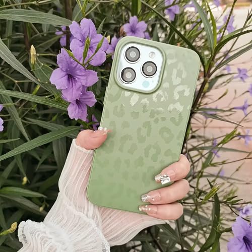 Coque iPhone 16 Pro Max magnétique antichoc à motif léopard