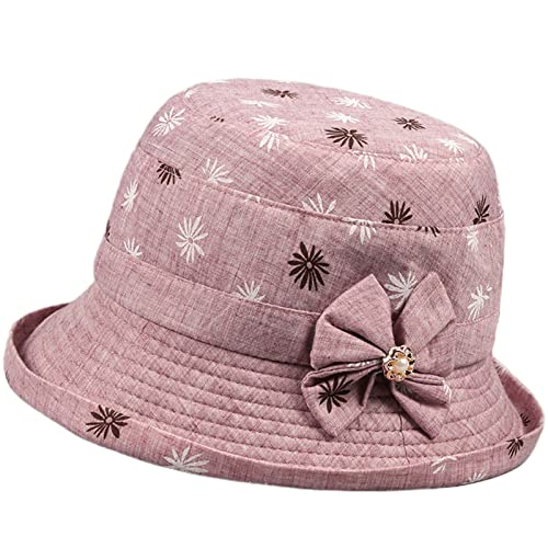 Chapeau de soleil âgé pour les balades au jardin et sorties de mi-saison