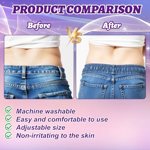 6 Pack Jeans Button Waist Tightener Adjuster Tightener for Loose Pants Women Men Children,Pants Button Extenders4