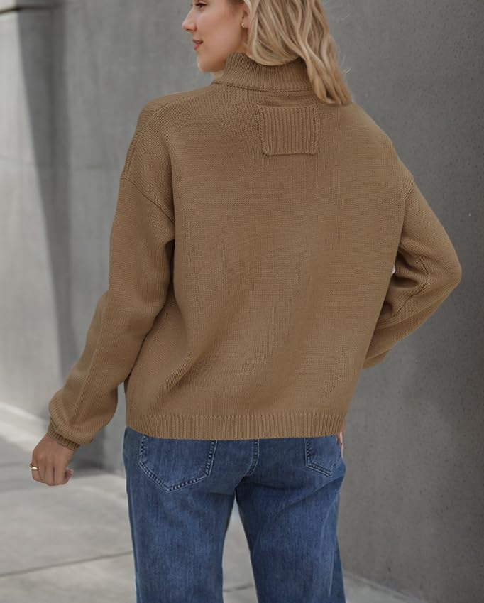 Image of Sumleno Long Sleeve Cardigan Sweaters for Women Button Down Tops Vintage Grandpa Aesthetic Grunge Fall Winter Outfits