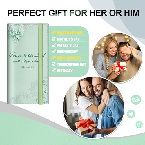 Save $3 on CASMONAL RFID Vegan Leather Checkbook Cover - Image 7