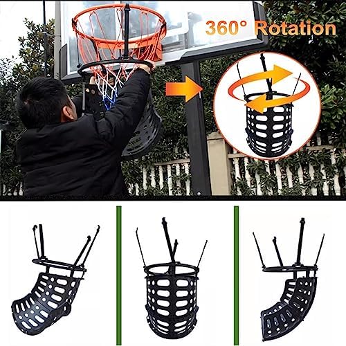 Basketball Return System with 360 Degree Rotatable Chute for Enhanced Shooting Practice