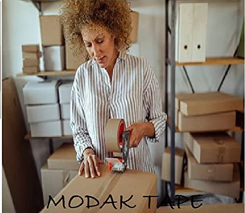 MODAK 3 brown clear Fragile Packing Tape Parcel Tape Rolls of Brown Tape 48mm x 66m - Image 3