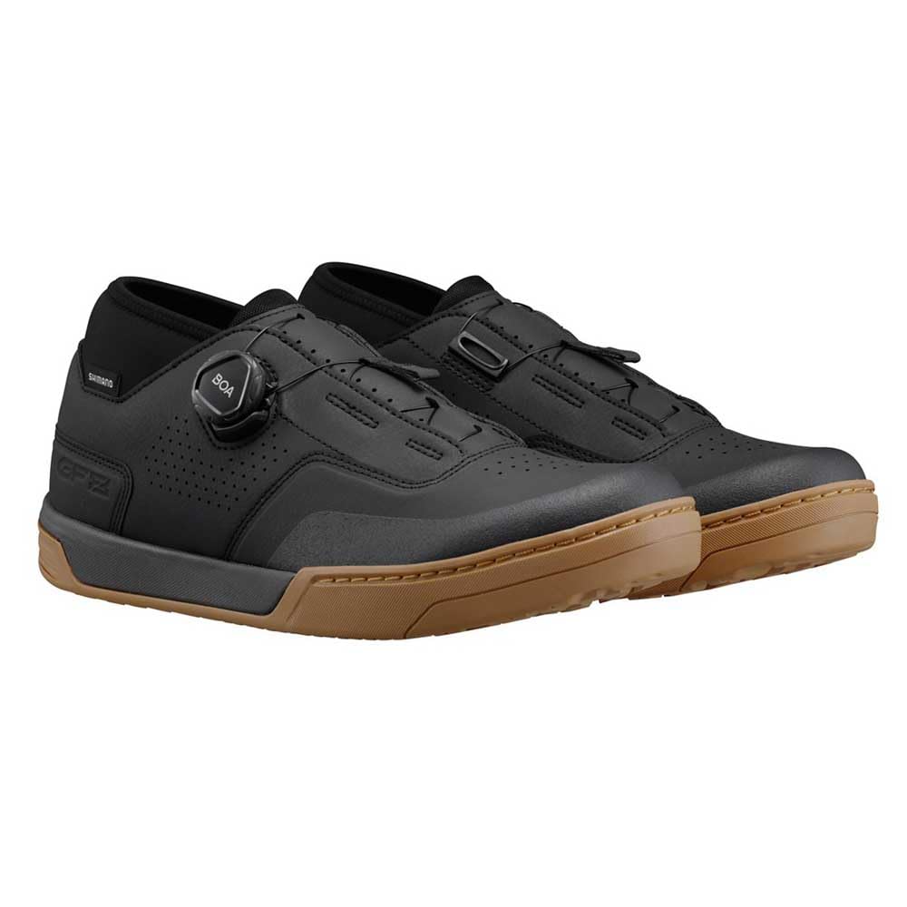 Shimano Radschuhe Unisex GF800, Schwarz Amber, 44