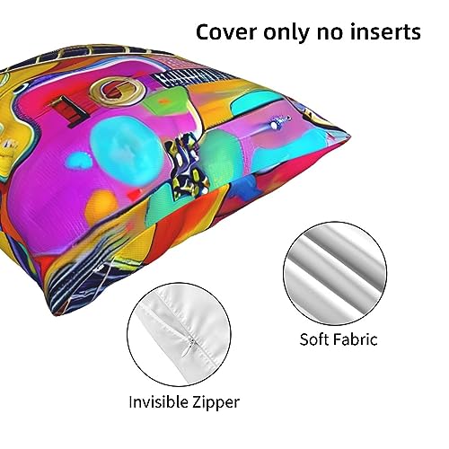 Housse de coussin universelle pour toutes les saisons acoustiques et guitares, en velours doux, dossier carré parfait pour chaque maison - Les Beatles, Paul McCartney, John Lennon, RIngo Starr, George Harrison Housse de coussin universelle pour toutes les saisons acoustiques et guitares, en velours doux, dossier carré parfait pour chaque maison – Image 6