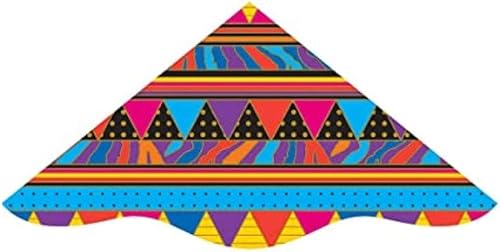 Miniatura 2 de WindNSun Wind Delta Kite - Cometa de 48" - Colas, mango, línea incluida