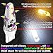 Hylroe 15W 20W T5 T10 Wedge Base LED Light Bulb 300lm AC/DC 12V-24V Daylight White 6000K 3W 194 921 T10 LED Bulb for Automotive Car RV Camper Trailer Landscape Driveway Malibu Lawn Lighting, 8 Pack