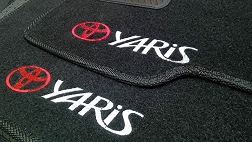 Kit Tapete Carpete Toyota Yaris 2018 Até 2022 Preto